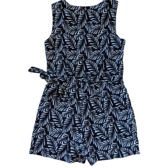 Loft Crossbody Wrap Sleeveless Romper Shorts Sz… - Picture 7 of 11